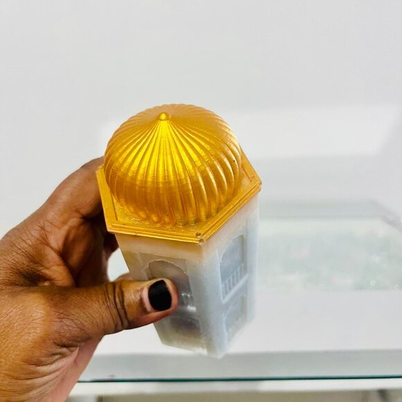 Islamic Resin Decor Set – Crescent Moon & Mosque, Star, and Mosque Sculptures - Picture 5 of 5